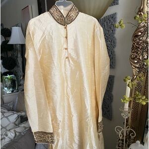Men’s Gold Indian Kurta